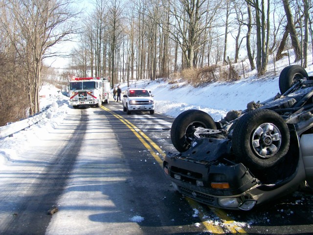 Rollover on Gorsuch Rd, 02-16-2007